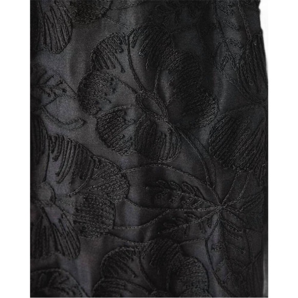 NWT Lilly Pulitzer Lynsi One-Shoulder Midi Dress black organza Evening / wedding - Picture 6 of 15